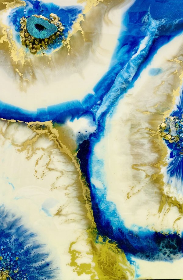 Geode world by Umbreen Hasan, Image 1.