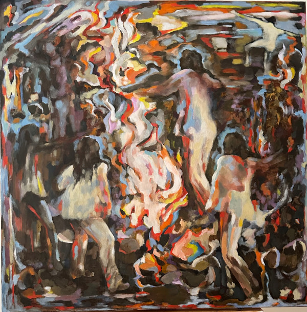 Burning the Hijab #! by Nancy Hoehn