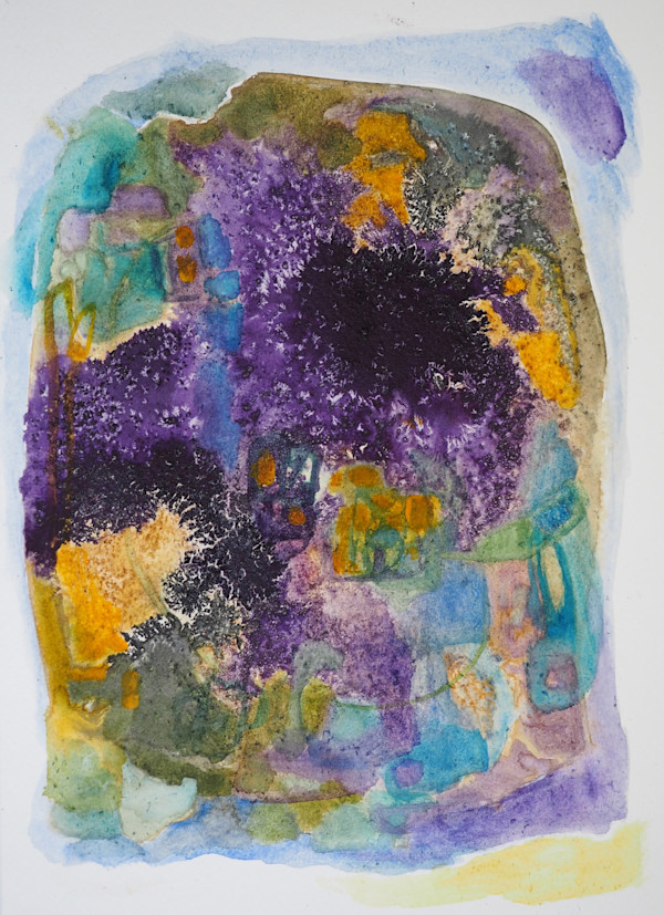 Regrowth (in Purple) by Rebecca Sobin