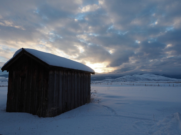 Winter Dusk by Rebecca Sobin