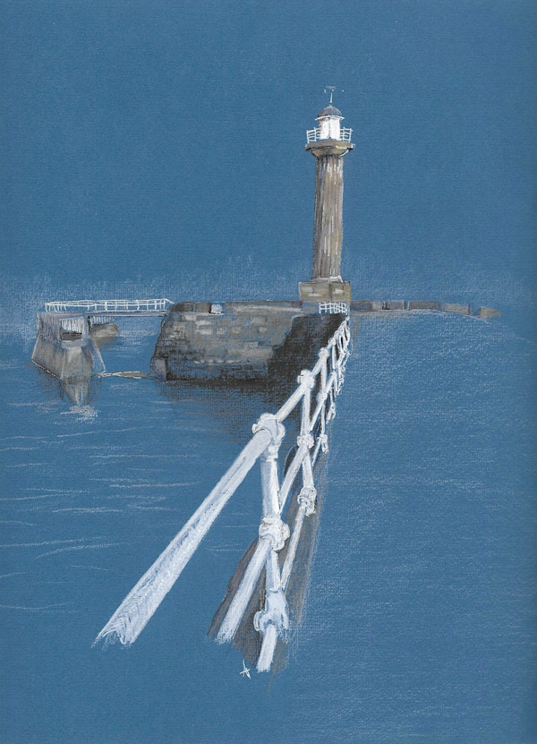 Whitby Pier by Ally Tate, Image 1.