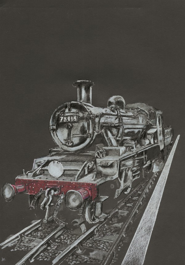 Swanage Steam Train by Ally Tate