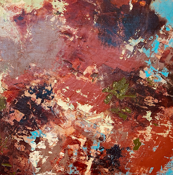 In the Cracks, Something Green by Nancy Roach, Image 1.