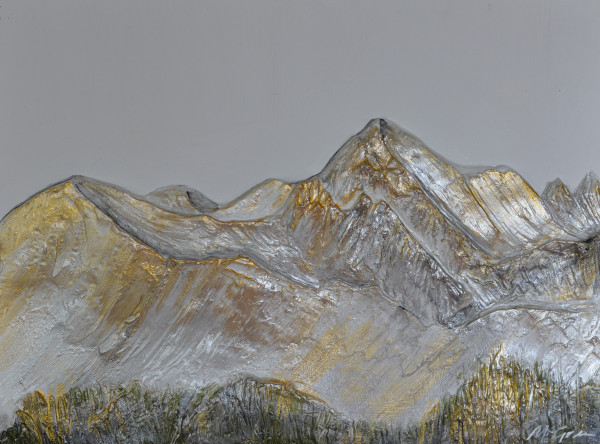 Golden Gallatin Peak