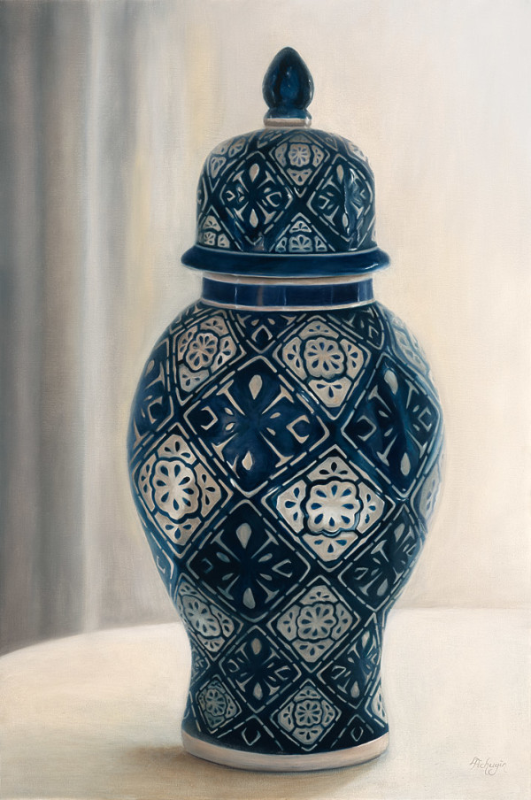 Morning Light with Ginger Jar by Lorraine Pichugin