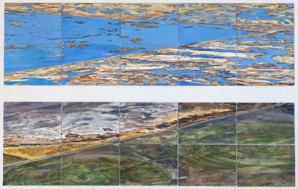 Meditations on Geometries of Water: Summer Lake by Leah Wilson