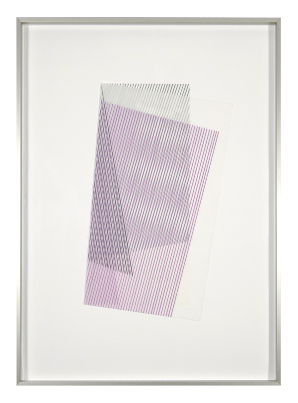 Folded Square #8 (Purple, 2014) by Blinn Jacobs