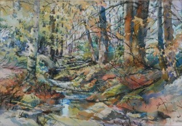 Forest Stream by Carla Niehaus