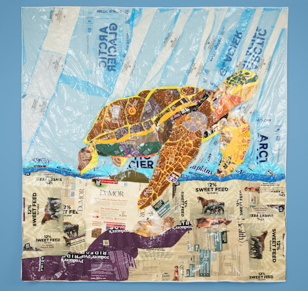 Green Sea Turtle by Katharine Owens