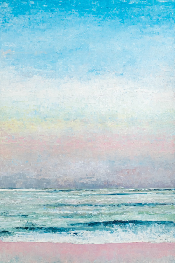 Pink shore by Ahmed Amir
