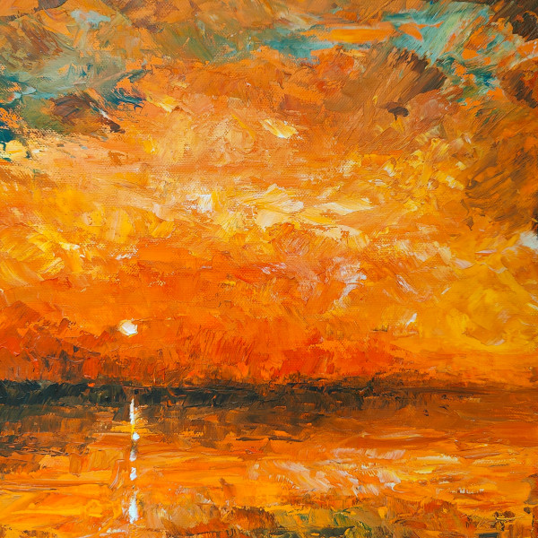 Orange burst by Ahmed Amir