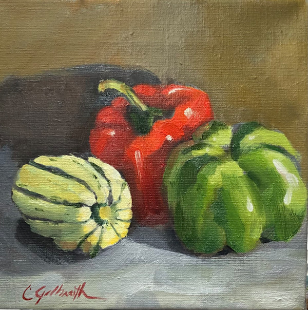 Peppers & Delicata by Cary Galbraith, Image 1.