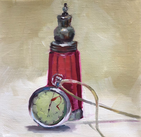 Salt Shaker and Stop Watch by Cary Galbraith, Image 1.