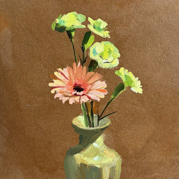 Carnations & Gerber by Cary Galbraith, Image 1.