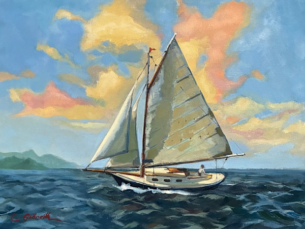 Gaff Cutter by Cary Galbraith, Image 2.