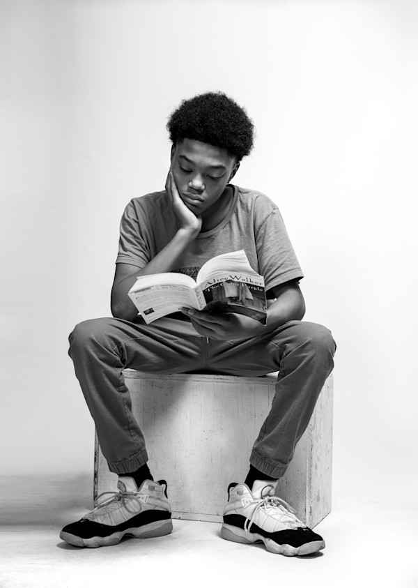 The Reader by Redeat Wondemu, Image 1.