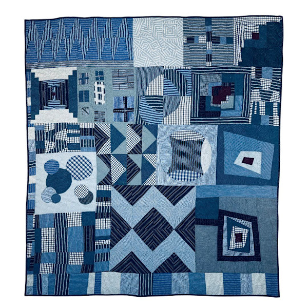 Shirt Sampler Quilt by Lorraine Woodruff-Long