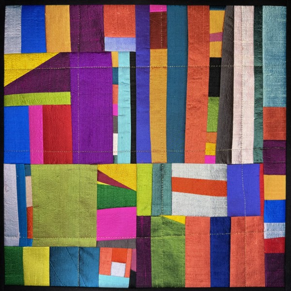 Silk Improv #5 by Lorraine Woodruff-Long