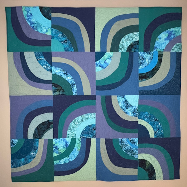 Ocean Waves (WIP) by Lorraine Woodruff-Long