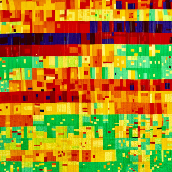 San Francisco Air Quality Fall 2020 by Lorraine Woodruff-Long / Quilting in the Fog, Image 8.