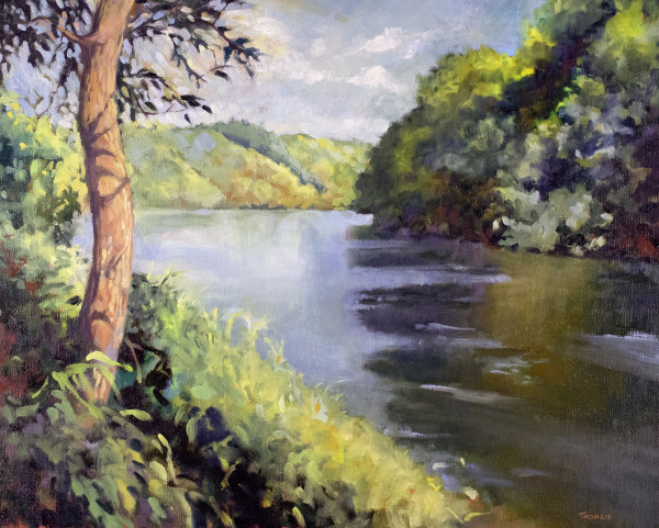 French Broad Afternoon by Catherine Twomey