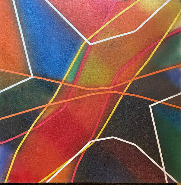 UNTITLED ORANGE TAPE by Kenneth Showell
