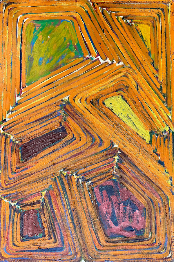 Chasm's Orange Study by Kenneth Showell