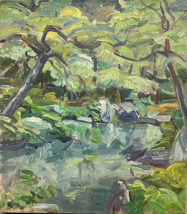 Pond by Kenneth Showell