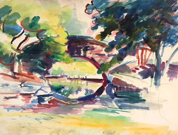 Bridge WC "Colorful" by Kenneth Showell