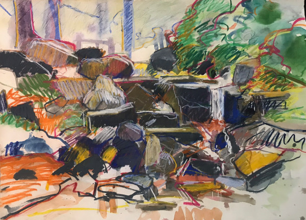Study 63 Park Abstract by Kenneth Showell