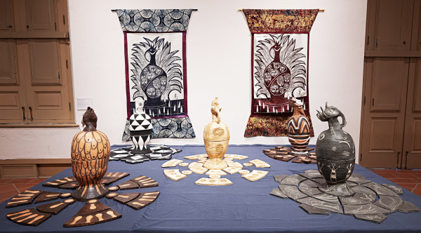 Sankofa Installation (2023-2024, Museo de las Americas, PR) by Imna Arroyo