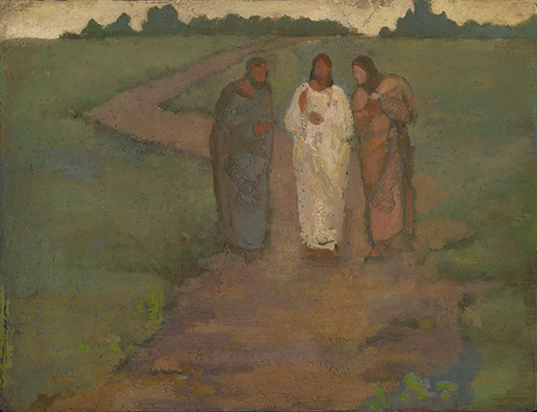 Road to Emmaus by J. Kirk Richards