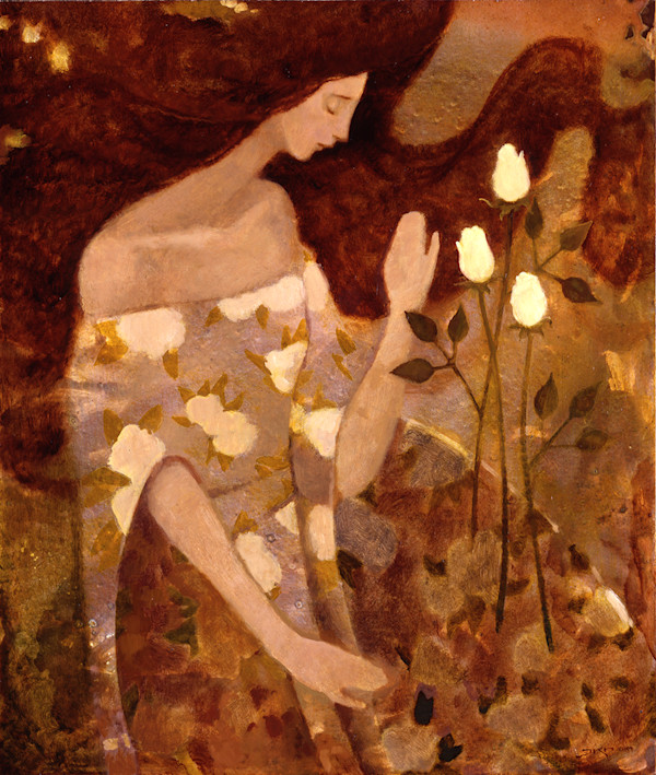 White Roses by J. Kirk Richards