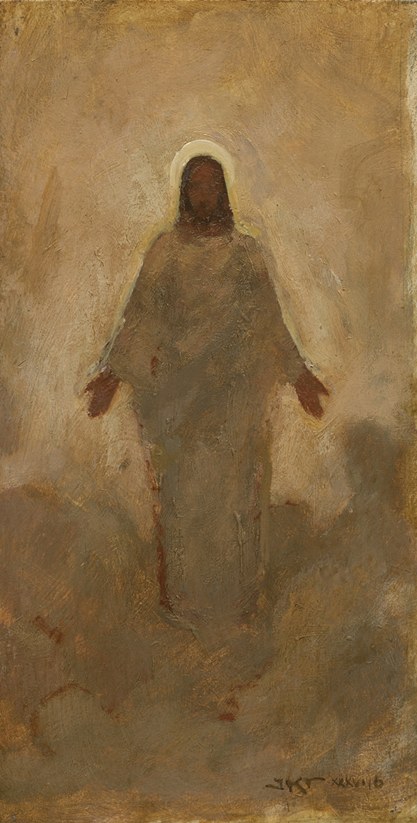 Christ with Outstretched Arms by J. Kirk Richards