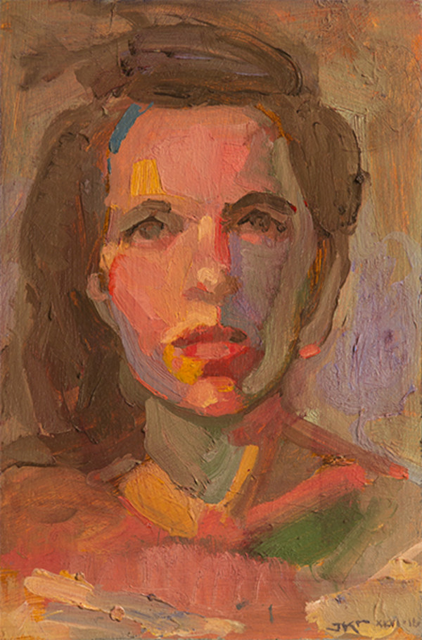 Fauvist Amy by J. Kirk Richards