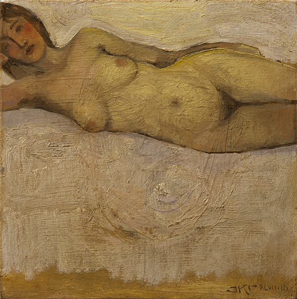 Nu Couché (After Modigliani) by J. Kirk Richards