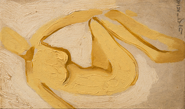 Yellow Nude, After Matisse by J. Kirk Richards