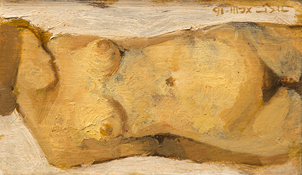 Yellow Nude by J. Kirk Richards