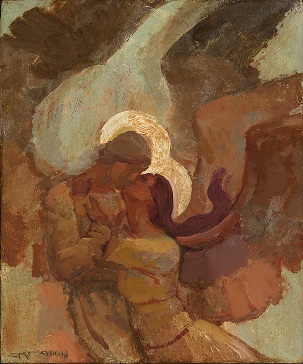 The Kiss by J. Kirk Richards