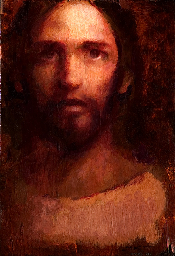 Son of Man (Umber IV) by J. Kirk Richards