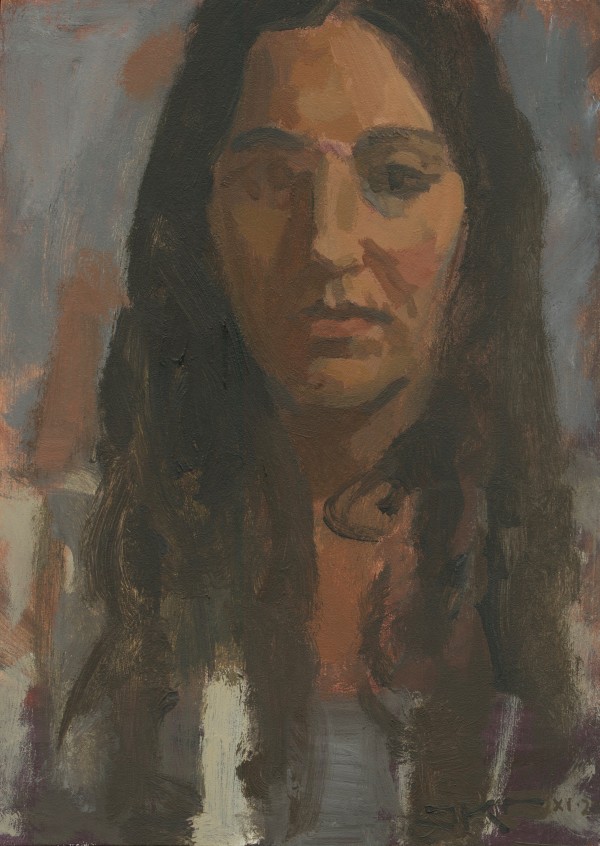 Portrait Sketch of Natalie by J. Kirk Richards