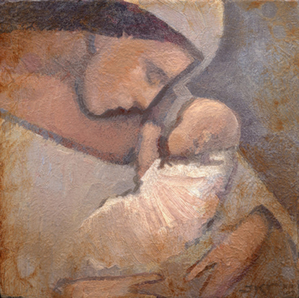 Mother in Child by J. Kirk Richards
