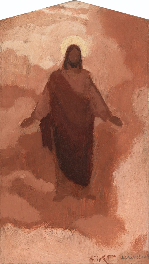 Christ in a Scarlet Robe by J. Kirk Richards
