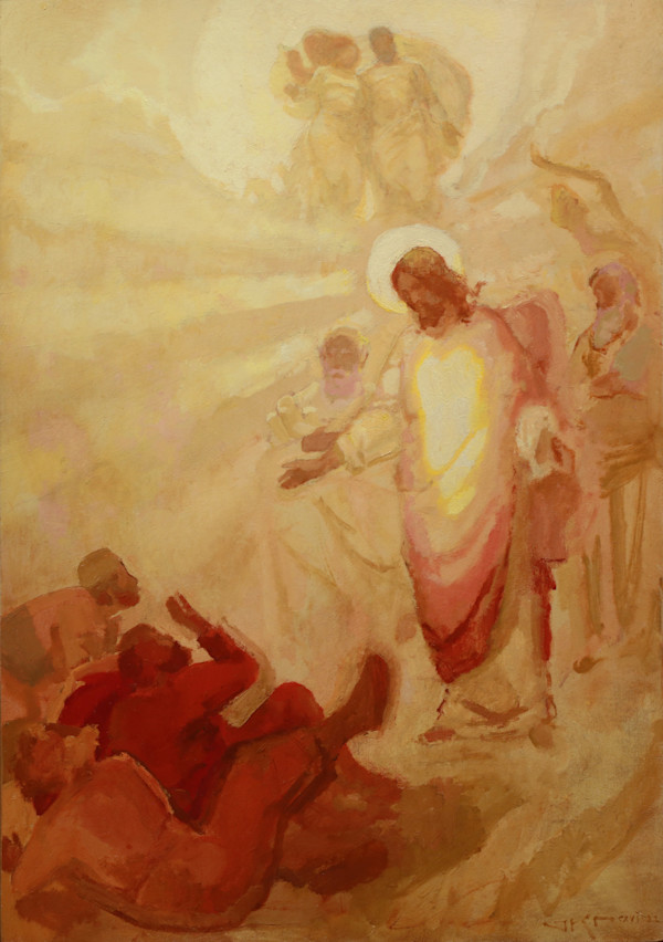 Sketch for from Grace to Grace by J. Kirk Richards
