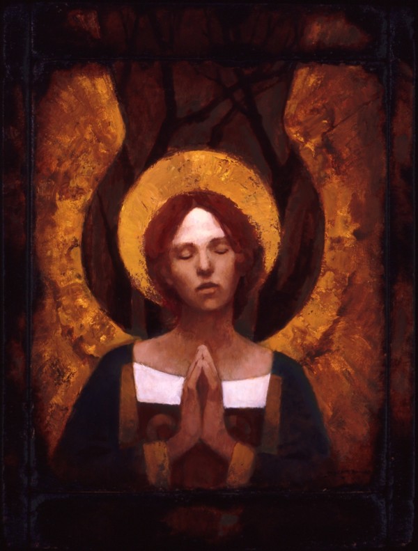 Angel Praying by J. Kirk Richards