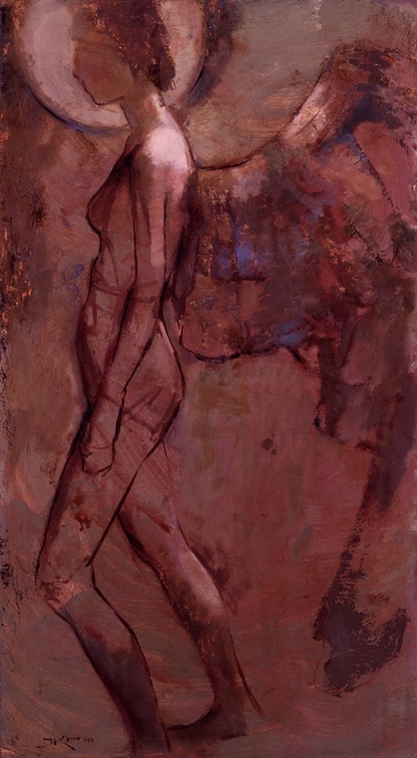 Figure with Wings VII by J. Kirk Richards
