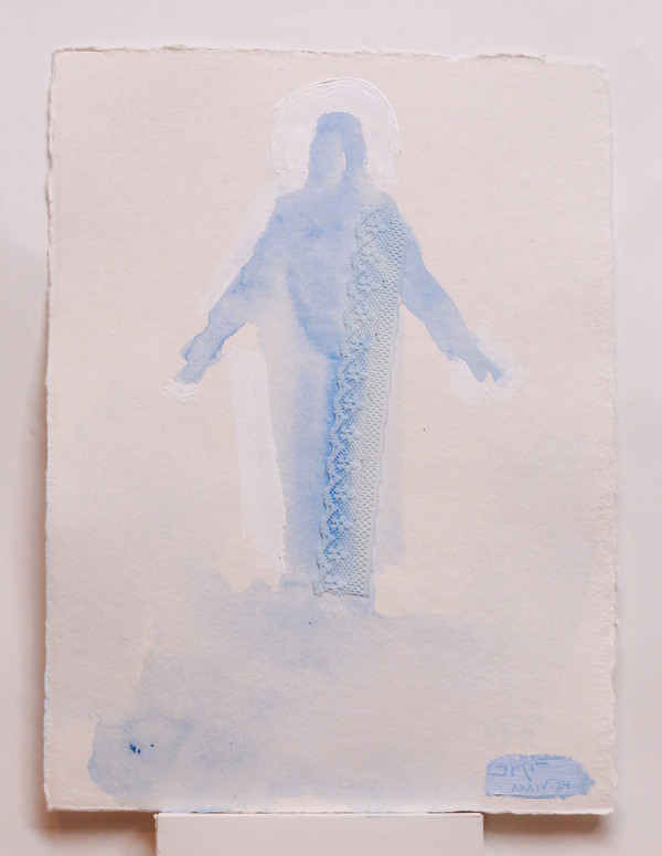 Jesus Descended From His Throne on High by J. Kirk Richards