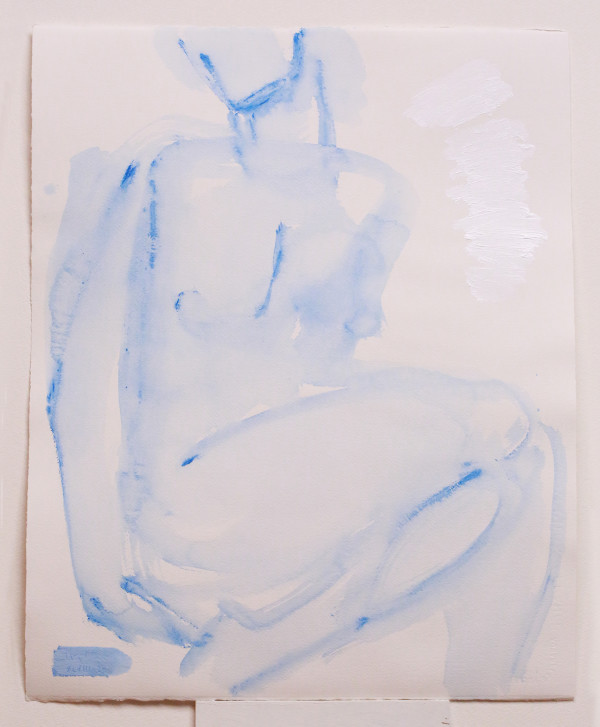Blue Figure by J. Kirk Richards
