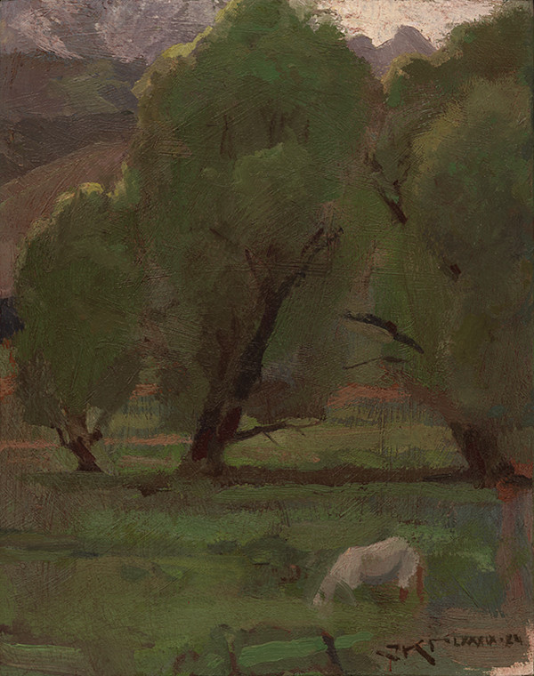 White Hourse Wallsburg by J. Kirk Richards