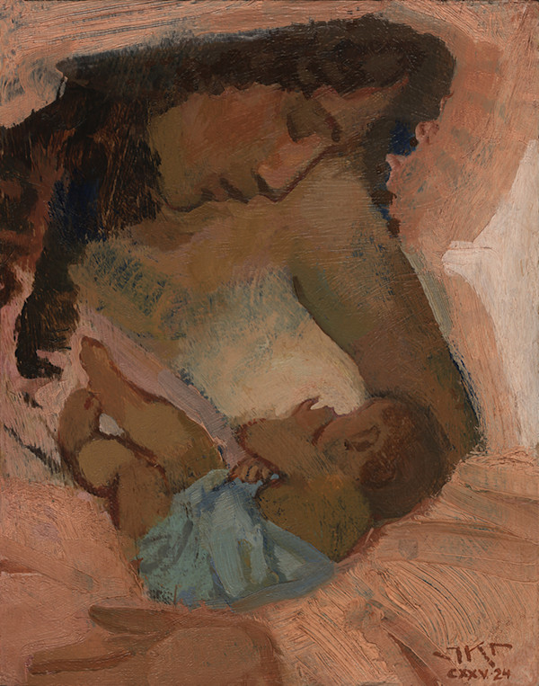 Mother and Child by J. Kirk Richards